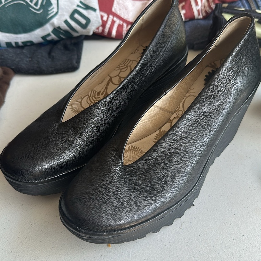 Fly London Women's Black Shoes